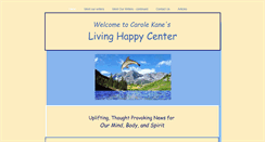 Desktop Screenshot of livinghappycenter.com